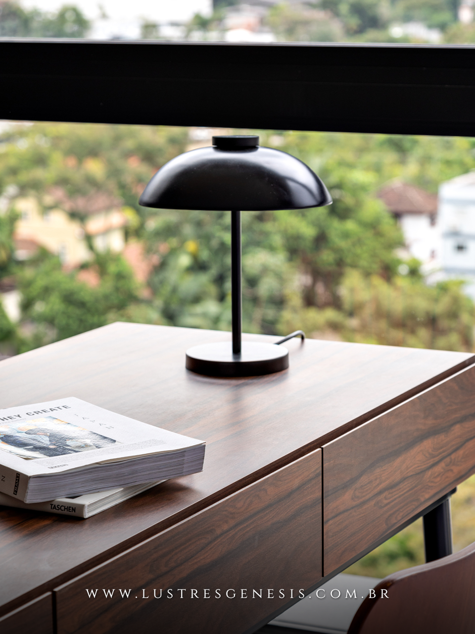 Abajur Moderno SANN Bella Italia com Dimmer Integrado